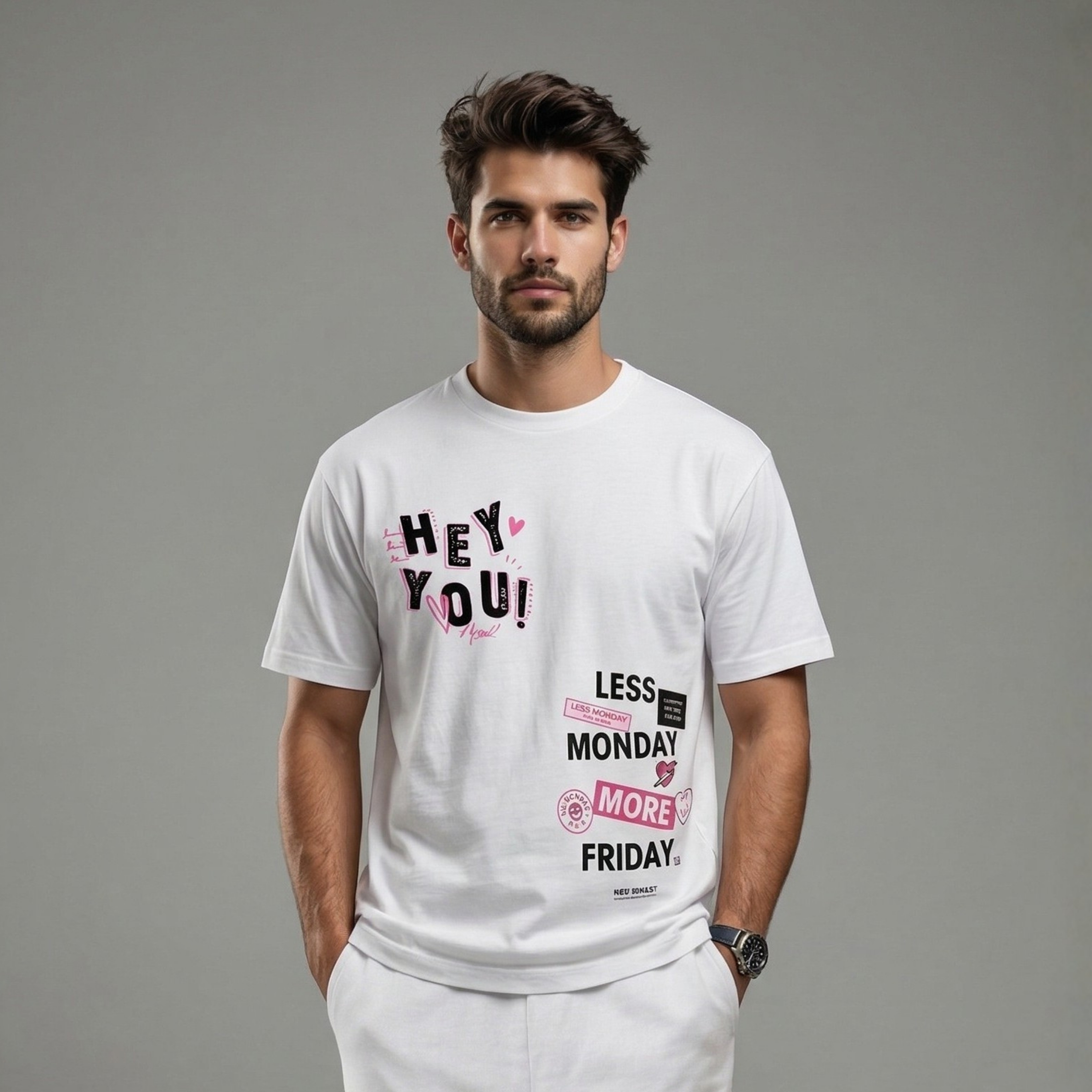 Hey You Oversized Tee